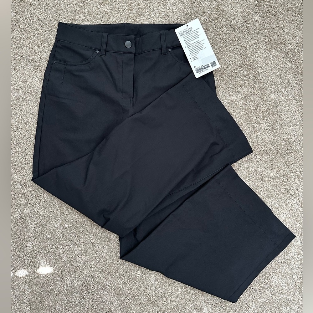 Lululemon City Sleek 5 Pocket Wide-Leg High Rise 7/8 Length Pant